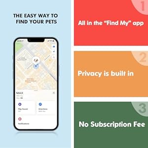   Modus-GPS-Tracker-for-Dogs-2-in-1-Pet-Tracking-Smart-Collar-Only-iOS-Real-time-Location-Soft-and-Comfortable-PU-Dog-Collar-GPS-TrackerNo-Monthly-Fee-Tracking-Tag-for-Your-PuppyLocator-Included