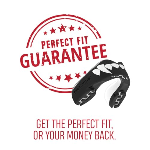 Safejawz FANGZBLK-ADULT Mouthguard Slim Fit, Adults And Junior Mouth Guard thumb #4