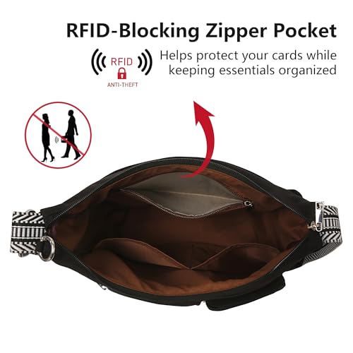 MHCNLL Anti-Theft Waterproof Crossbody Purse