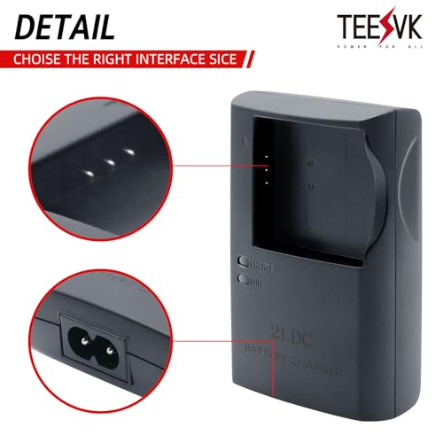 CB-2LD CB-2LF Quick Battery Charger Compatible with NB-11L NB-11LH Battery by teesvk - Image 4