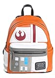 Loungefly Women's Star Wars Rebel Pilot Cosplay Double Strap Shoulder Bag Purse