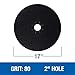 Mercer Industries 427080 Silicon Carbide Floor Sanding Disc, Cloth Back, 17