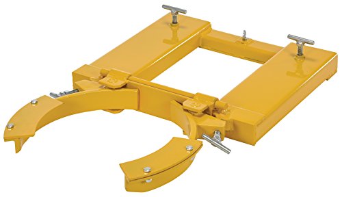 70% Off Discount Vestil DGS-A-PSD Drum Grabber, 1500 lb, 24" x 28" x 8", Yellow