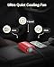 BESTEK Power Inverter DC 12V to AC 110V - 300W Car Plug Adapter Outlet with 4.8A Dual USB Fast Charging Port - Car Charger Cigarette Lighter Adapter for Phone, Laptop on Road Trip - Aluminum Housing