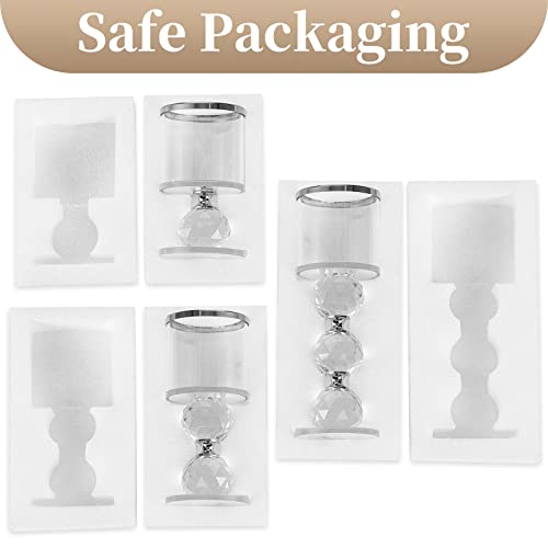 Sziqiqi Portacandele a Colonna in Cristallo, Set