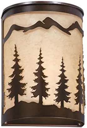Vaxcel International Burnished Bronze Yosemite 1 Light Wall Washer