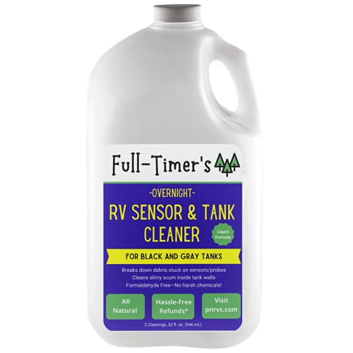 FULLTIMER’S “Overnight’ RV Sensor and Tank Cleaner for Black and Gray