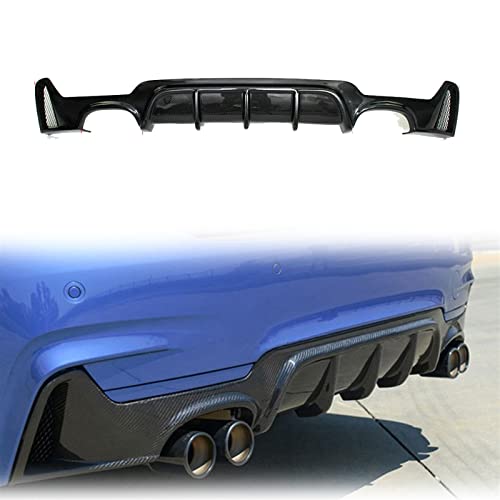 Diffuseur arrière BMW F32 F33 435i M Tech Sport 2014-2018 carbone quad