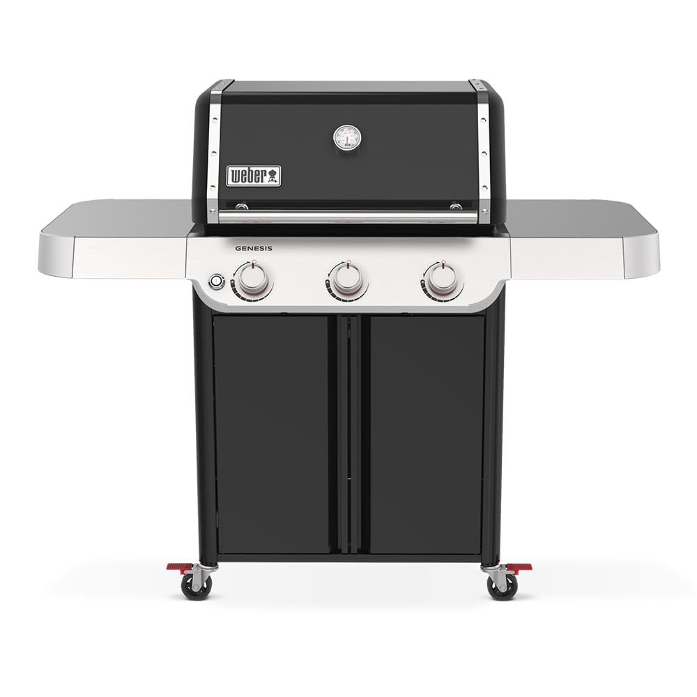 Weber Barbecue gaz Genesis E-315, 3 brûleurs PUREBLU, 11400 W