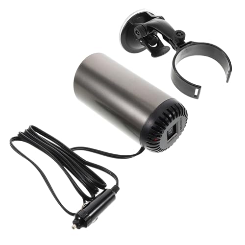 GLEAVI Calentador De Coche Pequeño Calentador Calentadores Portátiles Para Vehículos Dispositivo Antihielo Calefactor Portatil Para Coche Calentadores Para Vehículos Abdominales Negro