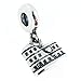 Landmark Series Sterling Silver Rome Colosseum Dangle European-style Bead Charm