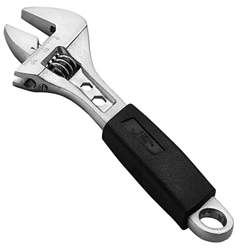 JeTech AWS-6 - SOFTGRIP ADJUSTABLE WRENCHES (Chrome Plated)