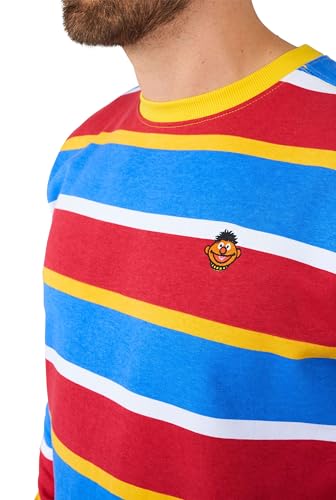 Opposuits Men's Sesame Street™ Sweater - Slim Fit - Pullover Sweatshirt - Multicolor - Long Sleeve - Crew Neck4