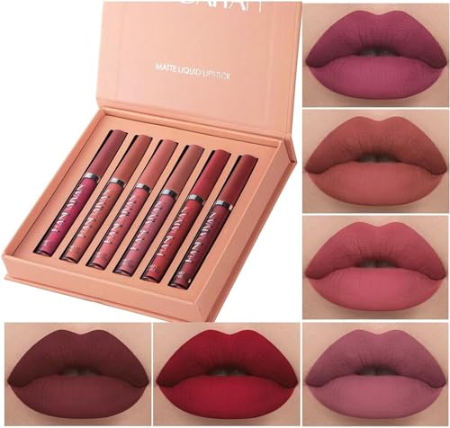 La mejor comparación de Modern Muse Le Rouge de esta semana. 47 Allphv Lipsticks 6 Piezas Pintalabios Permanente Liquido, Labiales Mate de Larga Duracion, Rojo Gloss, Barra de Labios Impermeable, Lipstick Set Kit Maquillaje, Regalo San...
