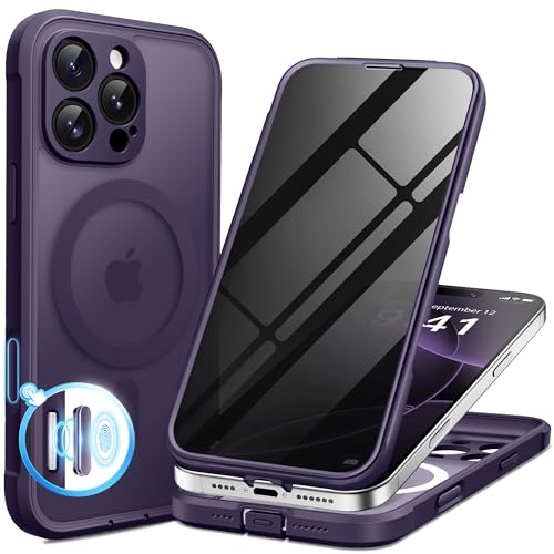Coque iPhone 16 Pro antichoc MagSafe dotée d'une vitre de confidentialité