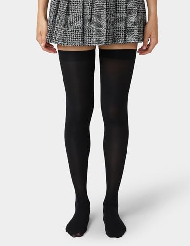 HUE Women's Opaque Over The Knee Sock 2 Pair Pack2