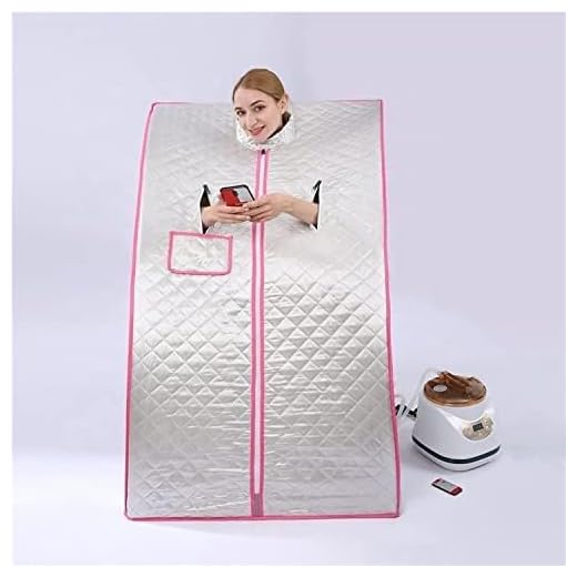 R A Products Premium 1 Portable Panchakarma Sweden Machine/Home Steam Sauna Bath with Tent Steamer and Remote-Health, Home, Gym and Beauty SPA
