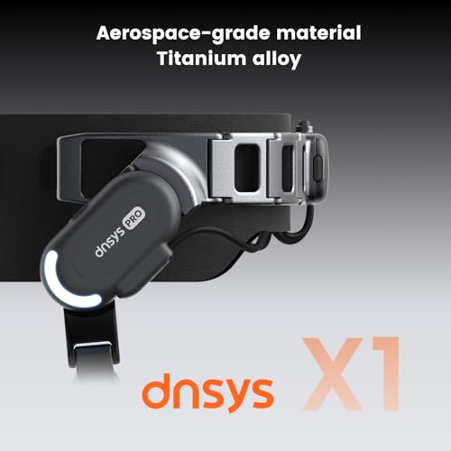 Image of DNSYS X1 Carbon Pro Exoskeleton with Titanium Alloy, AI-Powered Leg Support Wearable Robot, 1.2HP Motor, 40km Base Range, 3s Battery Swap, for Hiking, Workout, Running, Size M (Waistline 33.5-43.3in)