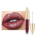 Sexy Color Lip Gloss Mate Lápiz labial líquido de larga duración más nuevo, Lápiz labial mate con brillo de labios, completo, colorido, duradero, duradero, hidratante, resistente al agua, no se decolora, mate, brillo, brillo metálico encantador, brillo de labios de tamaño completo de la mayoría de los colores más populares.