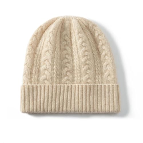 Hndudnff Unisex Children's Warm Hats Knitted Children's Hats Wool Children's Hats Bonnet.4