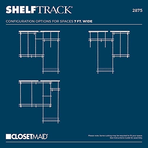 ShelfTrack Adjustable Closet Organizer Kits