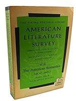 American Literature Survey: The American Romantics 1800-1860. Prefatory Essay by Van Wyck Brooks B000G7YXIW Book Cover