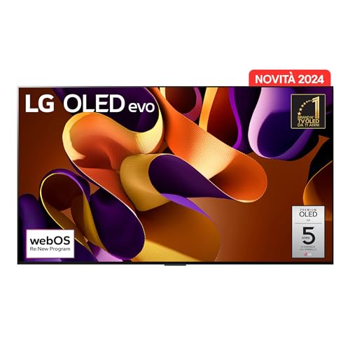 LG OLED evo G4 AI 55'' Serie OLED55G45LW, 4K, 4 HDMI, Dolby Vision, SMART TV 2024