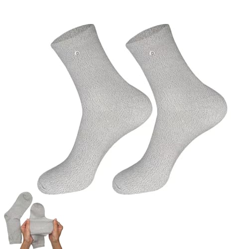 Grounding Socks,Conductive Socks,Silver Fiber Grounded Sock,1 pair(Includes Grounding Wire)