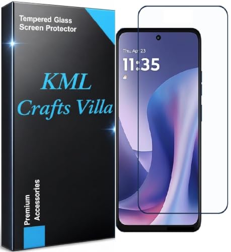 Image of HD, Scratch, Tear Resistant Edge to Edge Tempered Glass Screen Protector Guard Suitable For Moto G100 / G100S