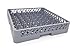 Farag Janitorial Peg Plate Rack for Commercial Dishwasher | Full Size Tray Rack | Polypropylene (Gray)