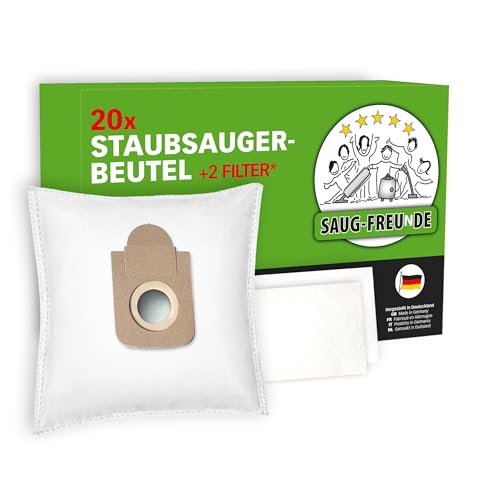 20 Staubsaugerbeutel für ROWENTA COMPACT Power RO...