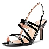 Castamere Donna Medio Tacco Heel Aperte sulla Punta Slingback...