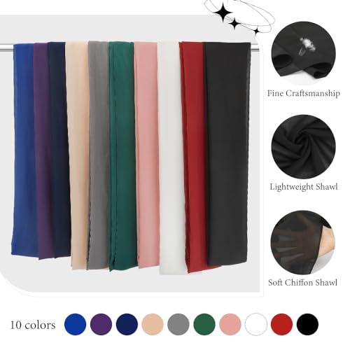 Shawls and Wraps for Evening Dresses, Dress Shawl, Chiffon Shawl Wraps for Women Weddings Valentines Day Gifts3