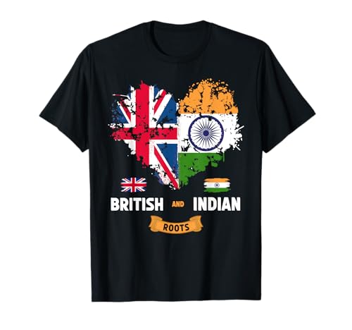 Idea de traje de la bandera de la India británica para niños e indios de la bandera Camiseta