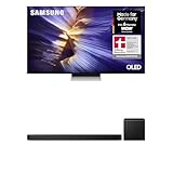Samsung OLED 4K TV S90F 55 Zoll (138 cm) UHD AI Fernseher mit OLED HDR HW-Q810GF Q-Serie 5.1.2-Kanal-Soundbar mit kabellosem 6,5'-Subwoofer, Dolby Atmos, DTS:X und SpaceFit Sound