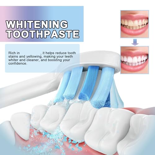 Niacinamid-Whitening-Zahnpasta, Tiefenreinigende Zahnpasta, Natürliche Inhaltsstoffe, Sanfte Formel, Frischer Atemfrischen Atem & Mundgeruch (3) – Bild 7