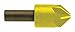 Countersink, 6 FL, 100 Deg, 3/8, Cobalt, TiN