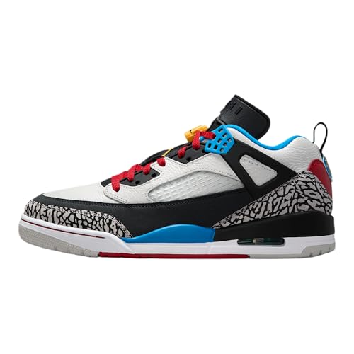Jordan Spizike Low SE Men's Shoes (IM7425-004, Neutral Grey/Varsity Maize/Surf Blue)