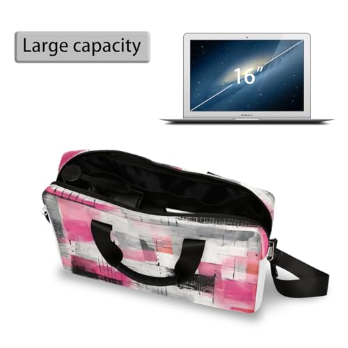 Funda para laptop 15.6 pulgadas color rosa y negro miniatura 5