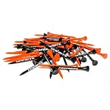 Team Golf NCAA Oklahoma State Cowboys Pack Of 50 Golf Tees 2-3/4' Golf Tees, 50 Pack, Regulation Size, Multi Team Colors
