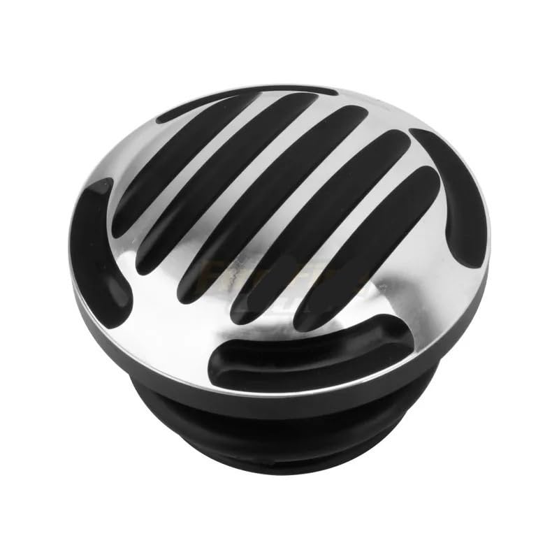 Bouchon d'essence moto ventilé noir pour réservoir de carburant custom Road King XL 883