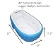 Locisne Piscina Infantil Verano de Bañera Hinchable Anti-Resbaladiza Piscina Ducha Plegable Cuenca...