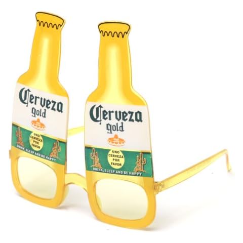 Kyra Party Props Beer 21+ Adult Fun Sunglasses Goggles Drink Music Festival Glasses Cover