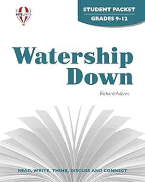 Book cover Watership Down - Student Packet by Novel Units
