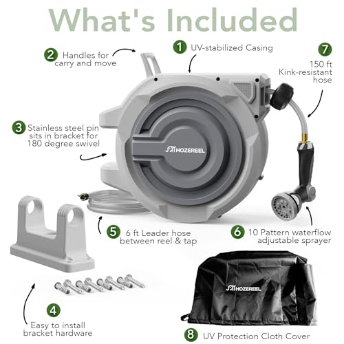 Image of Smart Series Mounting Bracket for Heavy Duty Wall Mounted Hose Reel