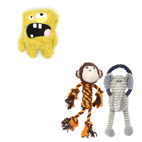 Juguetes Squeaky para perros pequeños y medianos 3 unidades