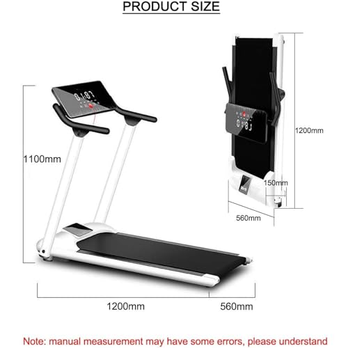 Image of Home Small Foldable Treadmill Shockproof Running Machine Multifunctional Folding Walking Machine Indoor Fitness Equipment