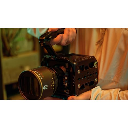 Image of Tilta Camera Cage Base Kit Compatible with Blackmagic Pyxis 6K / Pyxis 12K| Includes Full Cage, Top Handle, Side Handle, Side Plate, Bottom Plate & Mini Tool | ES-T21-A