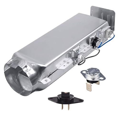 Dryer Heating Element Assembly Replaces fit for Samsung DV42H5000EW/A3 DVE45N5300W/A3 DV337AEG/XAA DVE45N5300V/A3 DV5451AEW/XAA DV48H7400EP/A2 DV42H5200EP/A3 DV448AEP/XAA DV419AEU/XAA DV419AEW/XAA