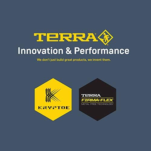 Terra Men's Lites Low Nano Composite Toe Athletic Safety Work Shoe Industrial, Black/Lime, 12 Wide | Image 5